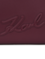 KARL LAGERFELD k/SKUARE EW MD TOTE GRAINY BURGUNDY